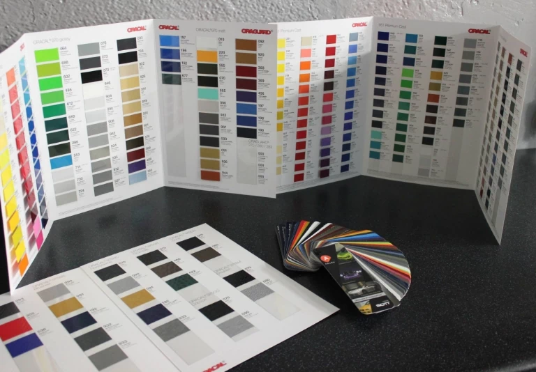 Katalog z kolorami